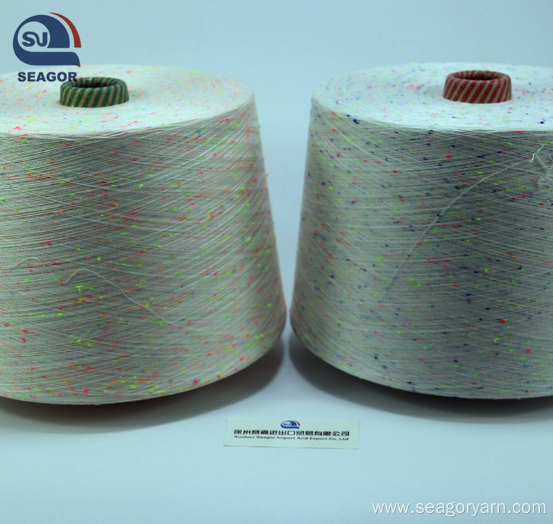 High Quality Cotton Polyester Nep Yarn