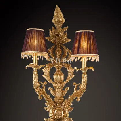 Vintage Brass Wall Lamp - Decorative Home Lighting Fixtures