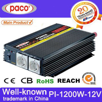 intelligent 12V 1200W power inverter