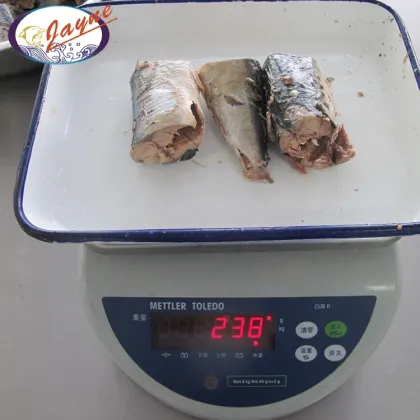 Promotional 2020 seafood new product price cheap canned geisha mackerel