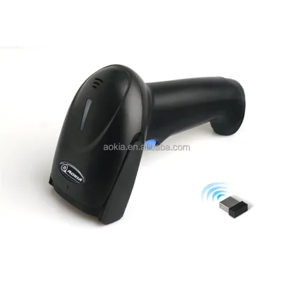 Wireless Handheld 2D Barcode Scanner for Supermarket POS Systems