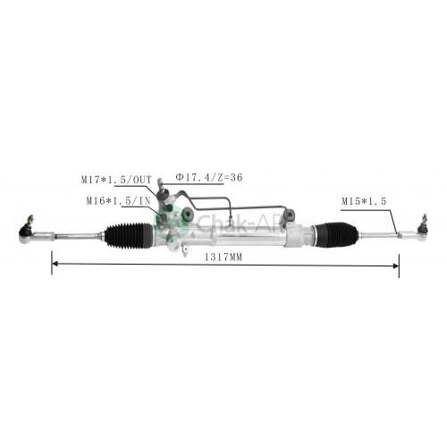 Système de direction RHD Racks de direction assistée Toyota Hilux 2WD 2005-2015