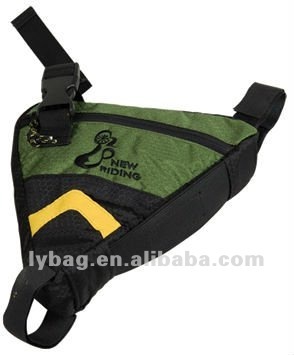 triangle bicycle girders' bag