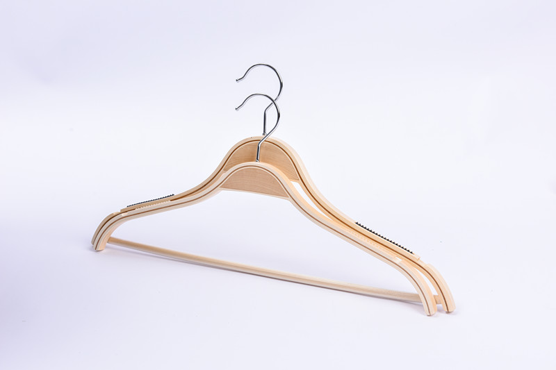 Natural Laminated Wooden Clothes Hanger