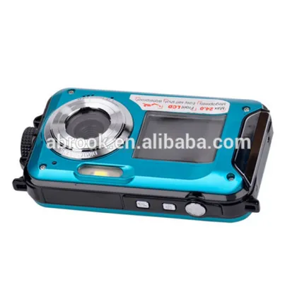 24 Megapixels dual screen water proof camera digital photo camera