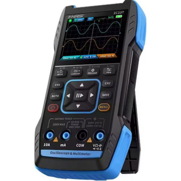 Fnirsi 2C23T 10MHz Dual Channel Digital Oscilloscope Signal Generator Multimeter - 2023 Latest