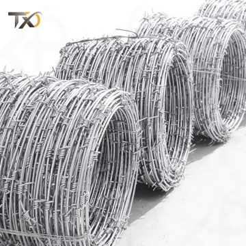 Anti-Climbing Galvanized Steel Razor Barbed Wire with PVC Coating for Farm Security