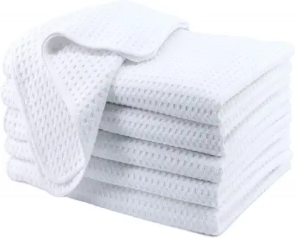 Waffle towel Window Kitchen Car Wash Cleaning Cloths