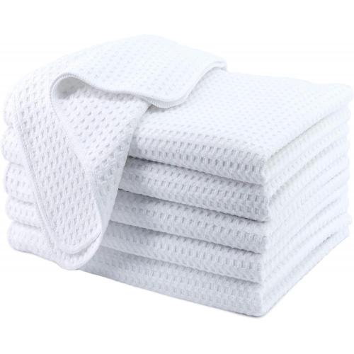 Waffle towel Window Kitchen Car Wash Cleaning Cloths