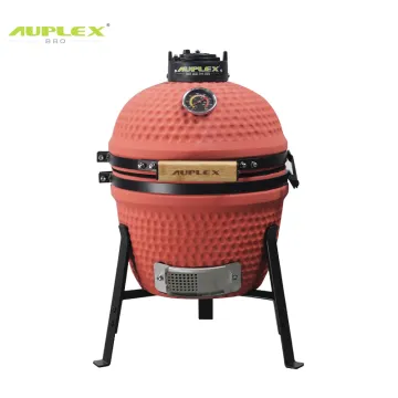 Auplex China Mini Charcoal Smoker Green Kamado Grill 13" to 29 inch Ceramic BBQ
