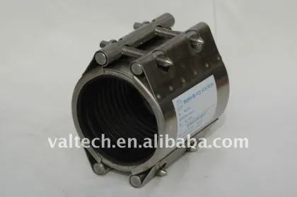 pipeline waterworks industry SS304 pipe repair clamp