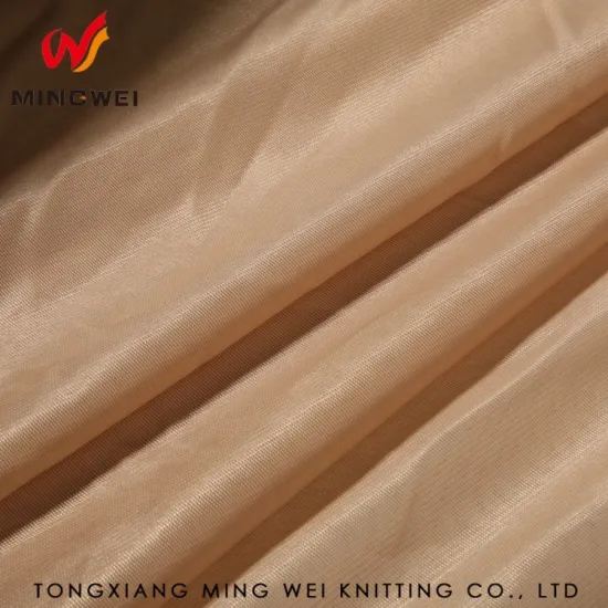 China supplier breathable quick dry knitted fabric for reflective vest