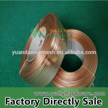 anping factory 2.5x0.5mm copper coated flat corrugate carton stitching wire