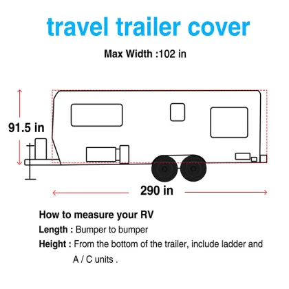 FIRSTCLUB rv camper accessories Newly-developed non-woven rv motorhome cover rv accessories