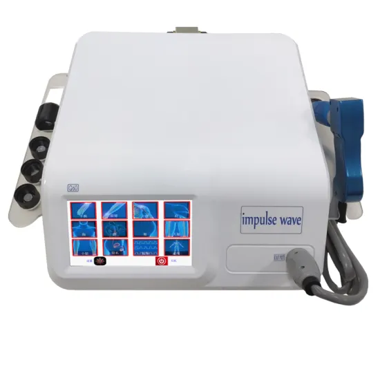 Portable dysfunction shockwave therapy machine with 5 massage head