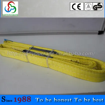 8 ton nylon webbing sling blue web sling