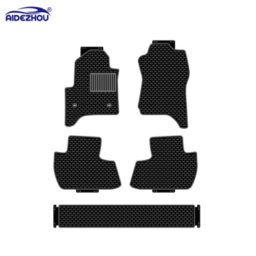 Customized 2D Latex Car Mats Durable Universal Wear-resistant Floor Liners for CHEVROLET TAHOE 2015+