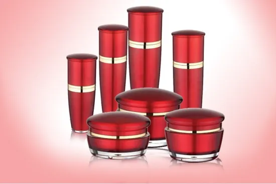 Mushroom acrylic cosmetic jar acrylic cream container