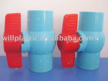 Compact ball valve