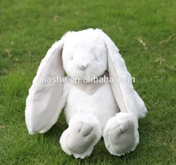 Wholesale High quality custom grey bunny soft doll toys plush rabbit baby toy