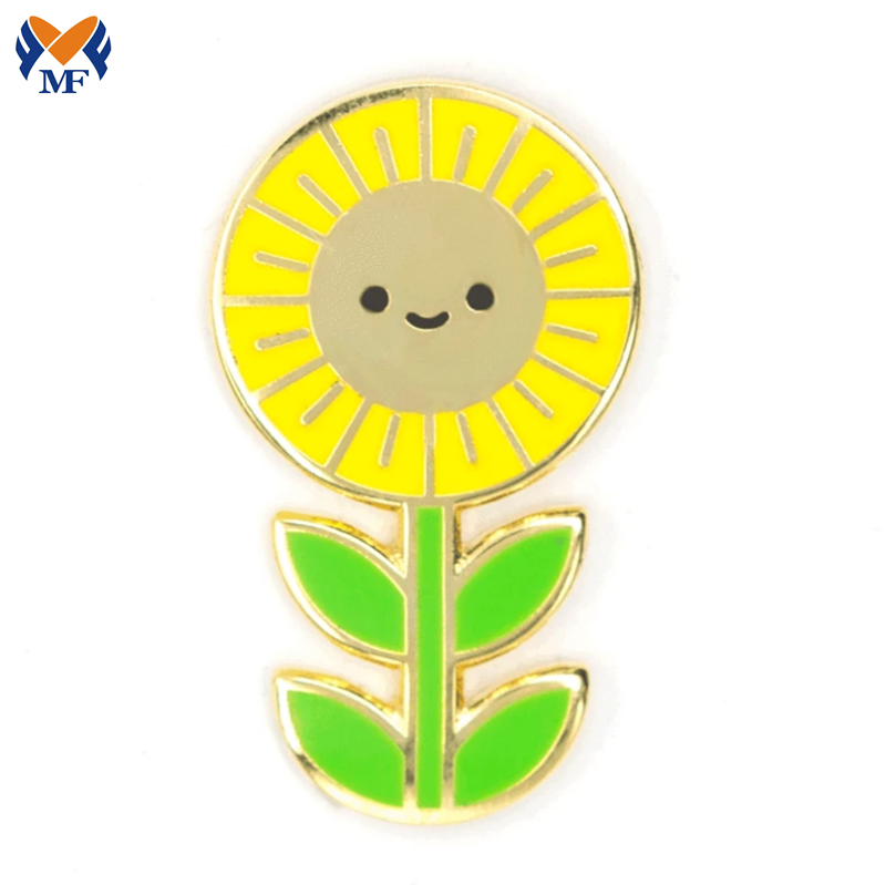 Sunflower Enamel Pin