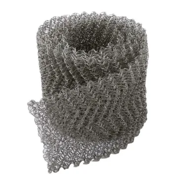 Stainless Steel Demister Knitted Wire Mesh Air Filter Screen