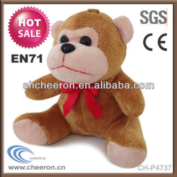 Cute plush monkey foy for kid