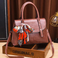 Portable PU Leather Handbag Satchel Bags For Women