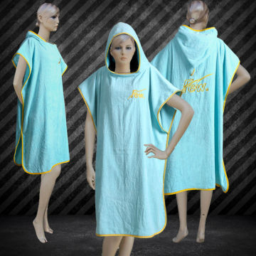 terry towel poncho - hooded towel wrapper