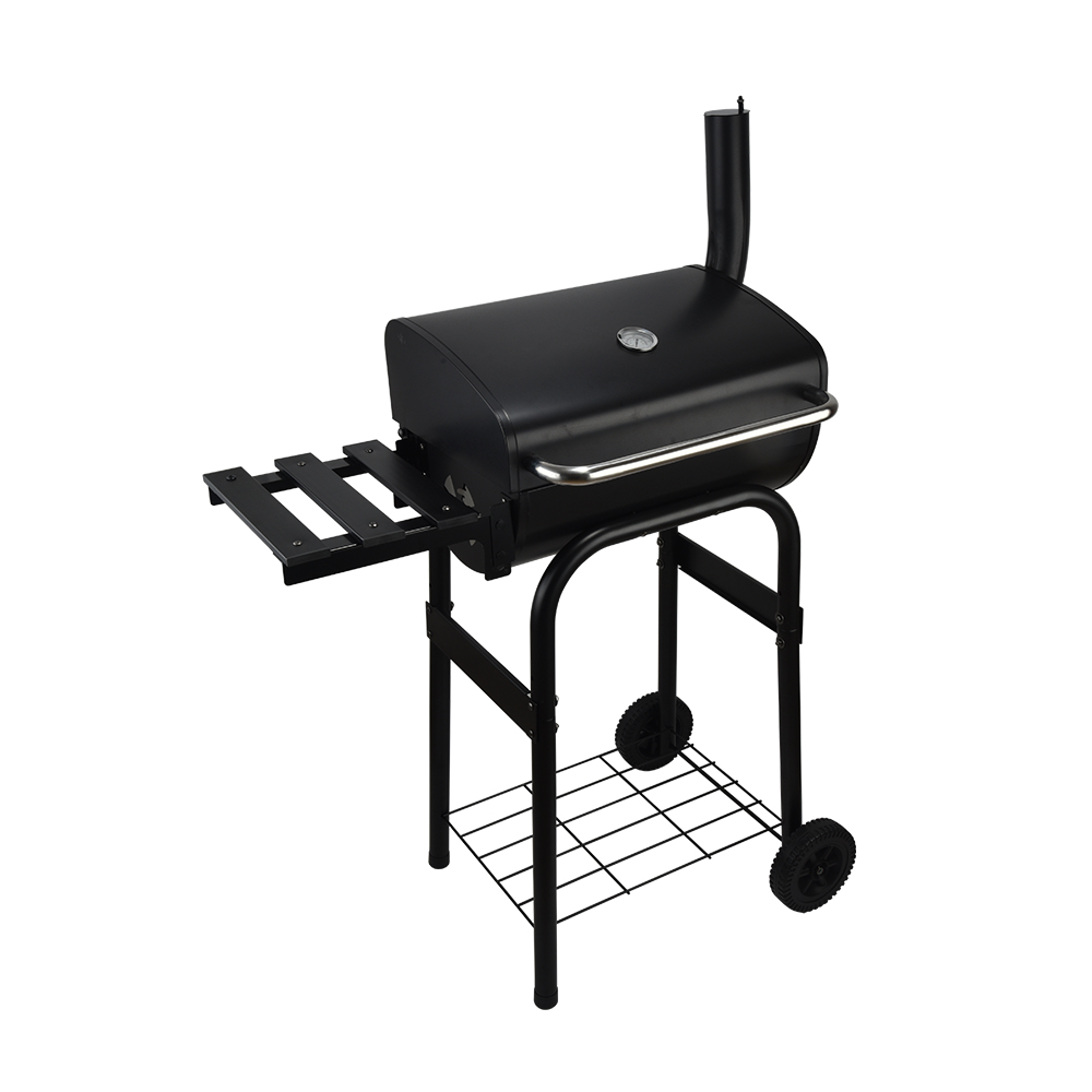 Houtskool barbecue grill buiten pit patio achtertuin huis