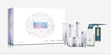 Ginseng Yeast Whitening Set (Cleanser + Toner x3 + Lotion + Serum + Cream + Eye Cream + Wet Compress Cotton + Oxygen Infusion De