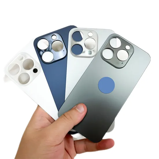 Mobile Phone Back Cover Glass for iPhone Models: 8, X, XS, XR, 11, 12, 13, 14, 15, Pro Max