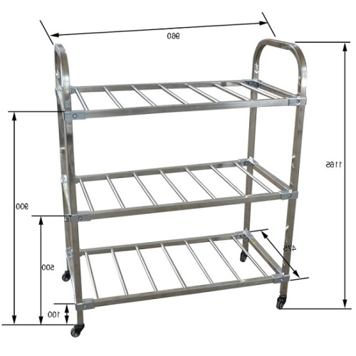 Greenhouse+Transport+Foldable+Metal+Flower+Trolley+Cart