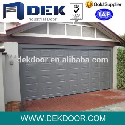 Industrial position sliding door sectional overhead door