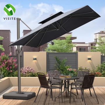 Custom-Made Roman Umbrella for Sun Protection in Courtyards and Terraces