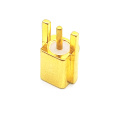 Straight MMCX Female PCB Mount RF Coaxial Connector
