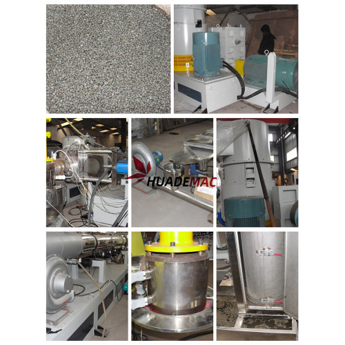 PP PE Water Cooling Strand Pelletizing Line