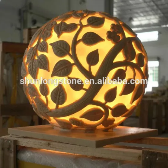 Artificial Stone Flower Lantern,stone sculpture