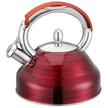 Beauty Red Whistling Kettle