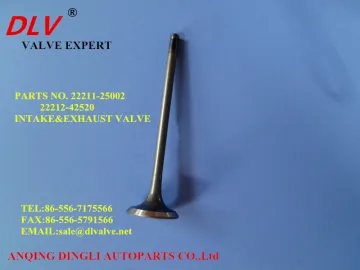 ENGINE VALVE FOR SONATA PARTS NO.22211-25002