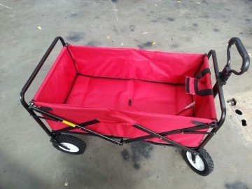 4 wheels telescoping camping and shopping hand trolley