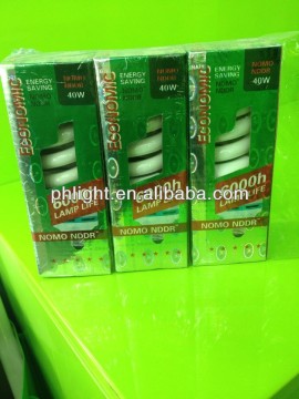 New Products 220V E27 T4 40W Spiral CFL stock light