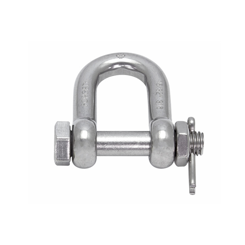 Stainless Steel D Shackle With Bolt