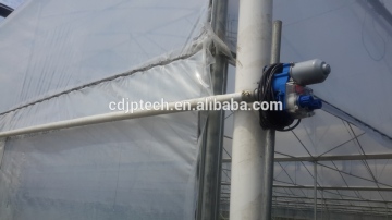 Film Greenhouse Motorized Vent Winder