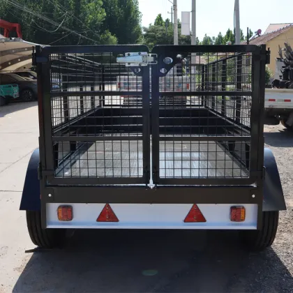 Tandem Axle Car Trailer with Tilt Mechanism