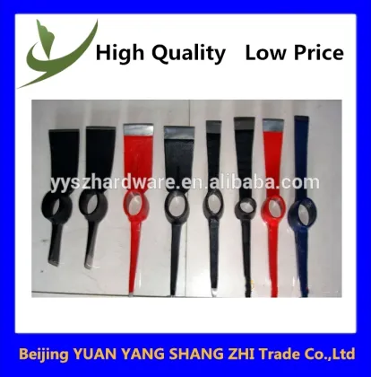 gardening tools steel pickaxe