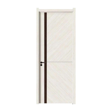 Porte WPC composite en plastique intérieur blanc