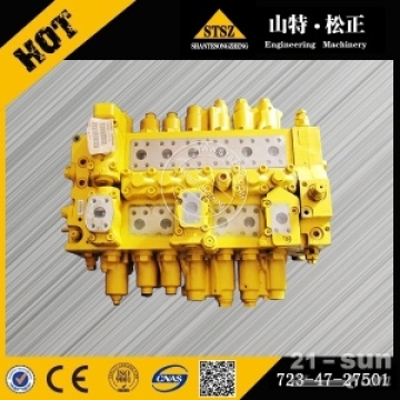 Komatsu genuine hydraulic control valve ass'y 723-48-27503 for PC450-7