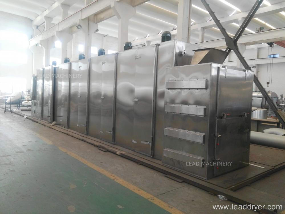 Fruit drying machine Conveyor belt dryer