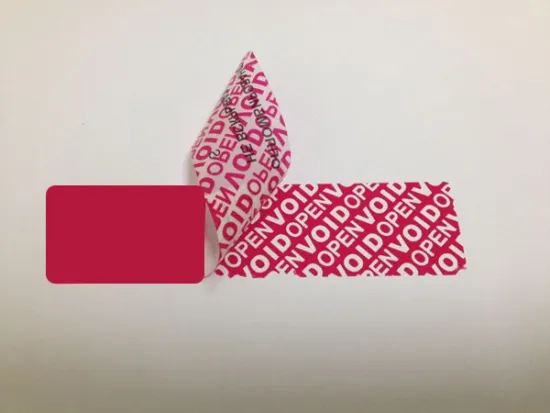 Warranty void labels printable paper